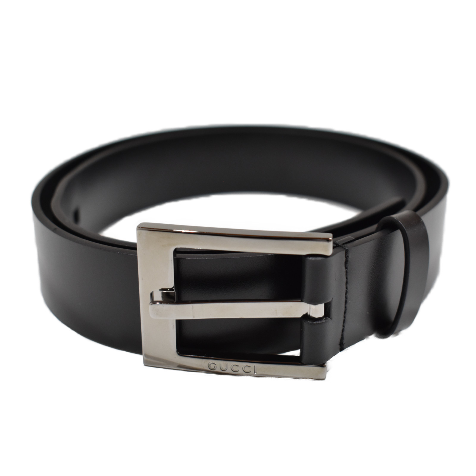 Gucci Leather Belt Leather Black
